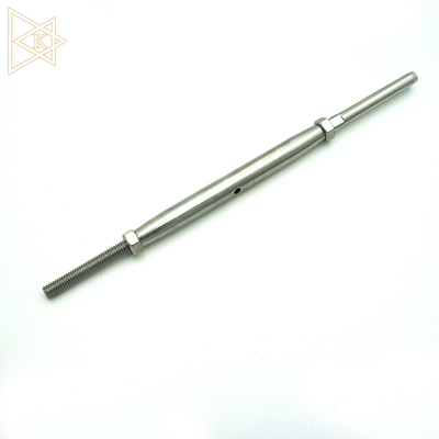 Stainless Steel Rigging Screw with Full thread Rod and Swage terminal