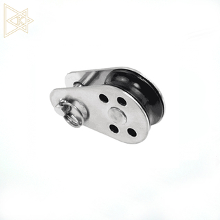 Stainless Steel Pulley Block with Removable Pin
