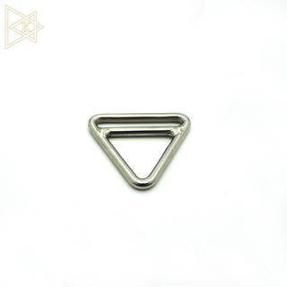 Stainless Steel Welded Triangle Ring with Bar