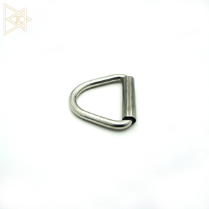 Stainless Steel Welded D Ring with Loop