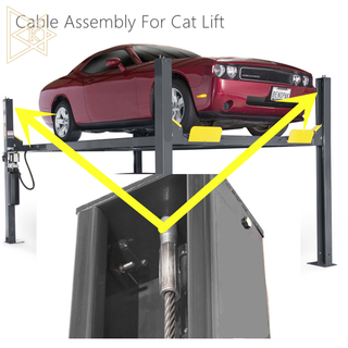 Cable Connection For Car Lifting