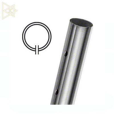 Pre-drilled Stainless Steel Tension End Round Post 